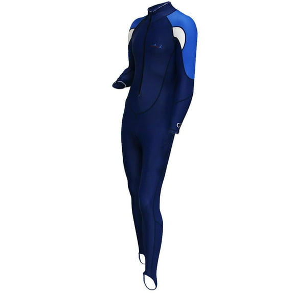 QccHieUs Men Women Full Wetsuit Scuba Diving Snorkeling Surfing Stretch Suit Zip Swimwear 3XL