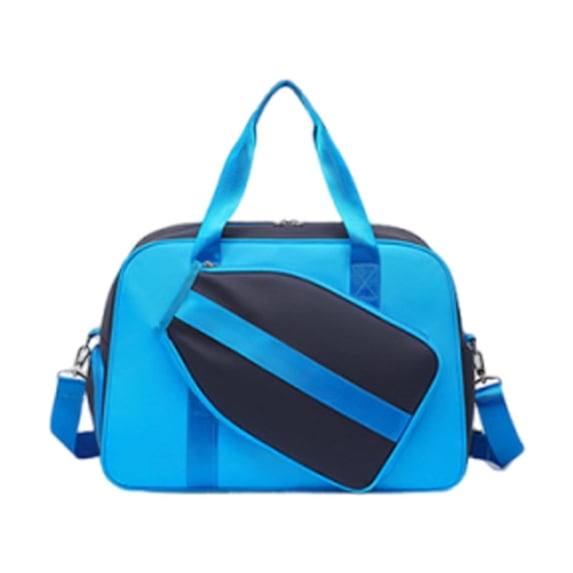 QccHieUs Pickleball Bag Stylish Multipurpose with Adjustable Shoulder Strap Gym Bag Sport Blue