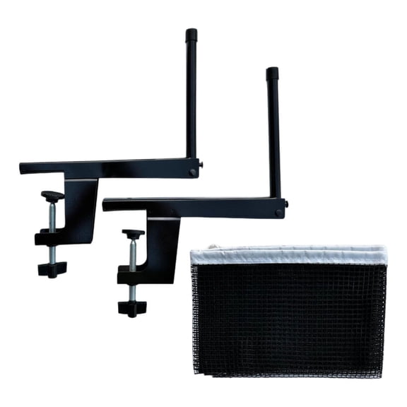 QccHieUs Pingpong Net with Clamps Parts Easy Storage Supplies AntiSlip Equipment Screw on