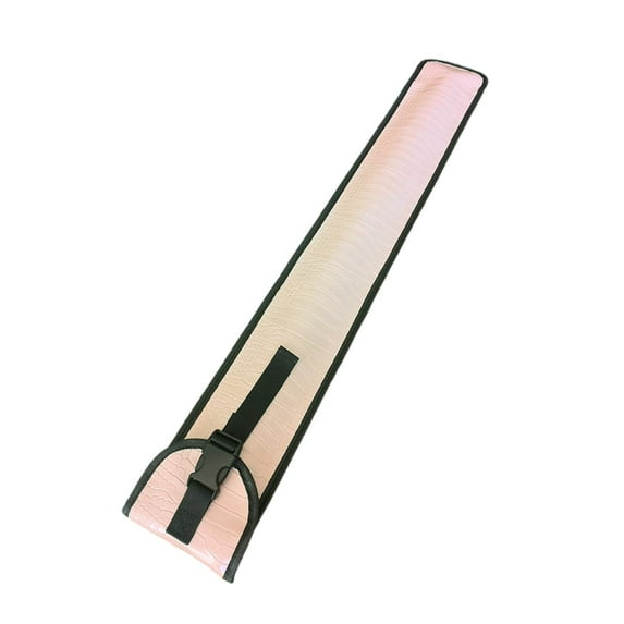 QccHieUs Pool Cue Case Scratch Resistant for 1/2 Stick Wear Resistant Adjustable Shoulder beige
