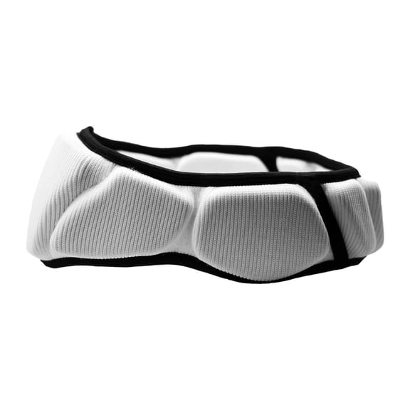 QccHieUs Protective Headgear for Rugby, Football, Soft Headband for Training, Ice Hockey, Gray M
