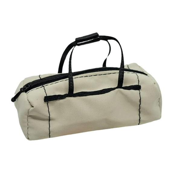 QccHieUs RC Car Luggage Bag High Simulation for 1:10 RC Crawler Car Accessories Decor White