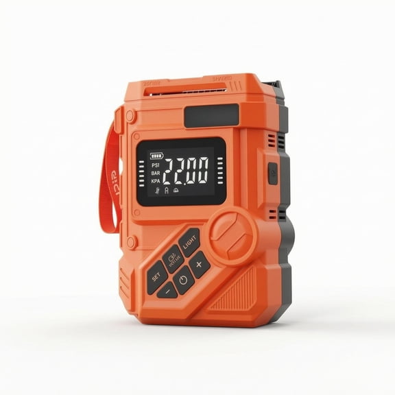 QccHieUs SUP Pump 12V Electric Pump with Nozzle Adapters High Pressure for Beach, Campers