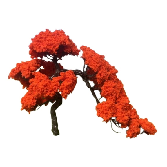 QccHieUs Simulation Tree Model Branches DIY Crafts Realistic Plant Ornaments Scenery Tree 10cm
