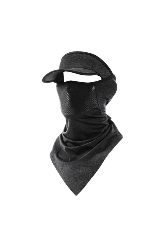 Sun Protection Face Breathable Neck Cover Fishing Neck Gaiter Sun Face Cover for dark grey