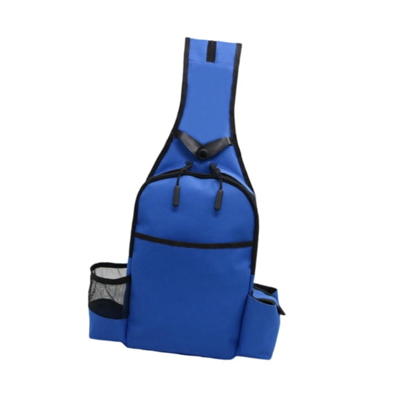 QccHieUs Tennis Backpack Tennis Bag Multifunctional Wear Resistant Carrier Waterproof for blue