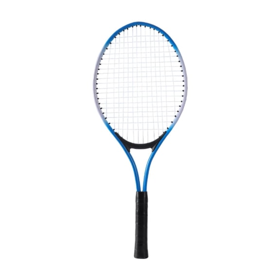 QccHieUs Tennis Racket Nylon Strings Nonslip Grip Aluminum Alloy Frame Tennis Racquet for Kids Blue