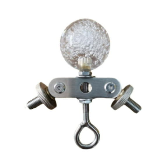 QccHieUs Tent Pole Connector Bracket M8 Thread Tent Building Pole Substitution Connecting For 2 Poles