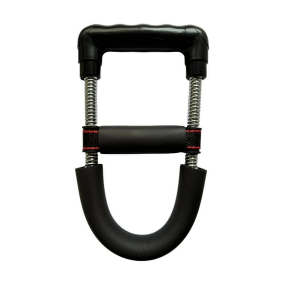 QccHieUs Twister Arm Trainer Arm Chest Exerciser Hand Developer Forearm Strength Training Silver