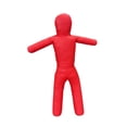 thumbnail image 1 of QccHieUs Unfilled Wrestling Dummy Boxing Dummy Portable Multifunctional Standing Punching Red, 1 of 9
