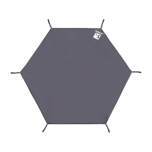 QccHieUs Waterproof Camping Tarp - 86.6''.4''/106.3"x124", Multifunctional Tent Footprint 220x260cm
