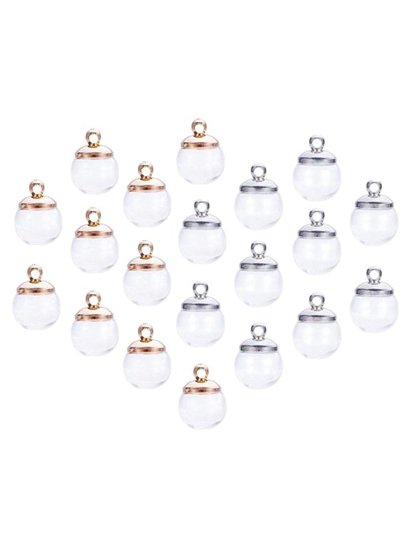 Wedding Decor Ornament Hanging Vial Pendant Charm 12mm