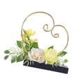 thumbnail image 1 of QccHieUs Wedding Flower Display Stand Backdrop Decor with Greenery Garland Plant Elegant Yellow, 1 of 9