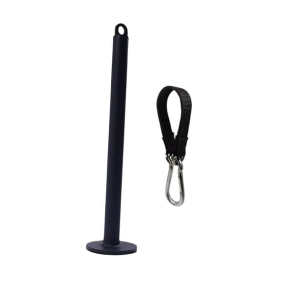 QccHieUs Weight Loading Pin Black Accessories Loading Pin Professional Metal for Building with Hook