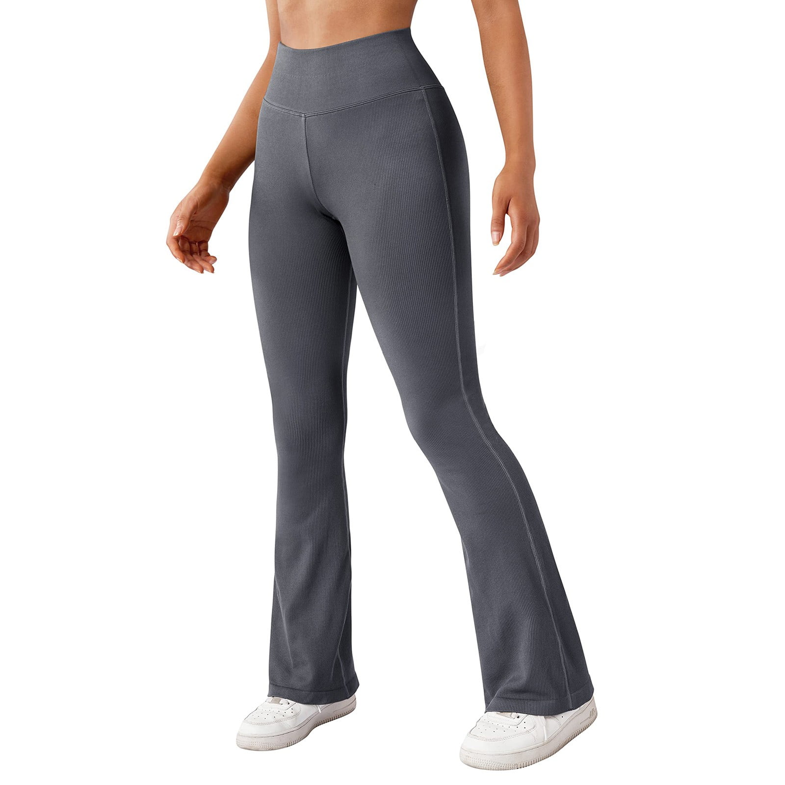 Legging pants that flare at the bottom best sale
