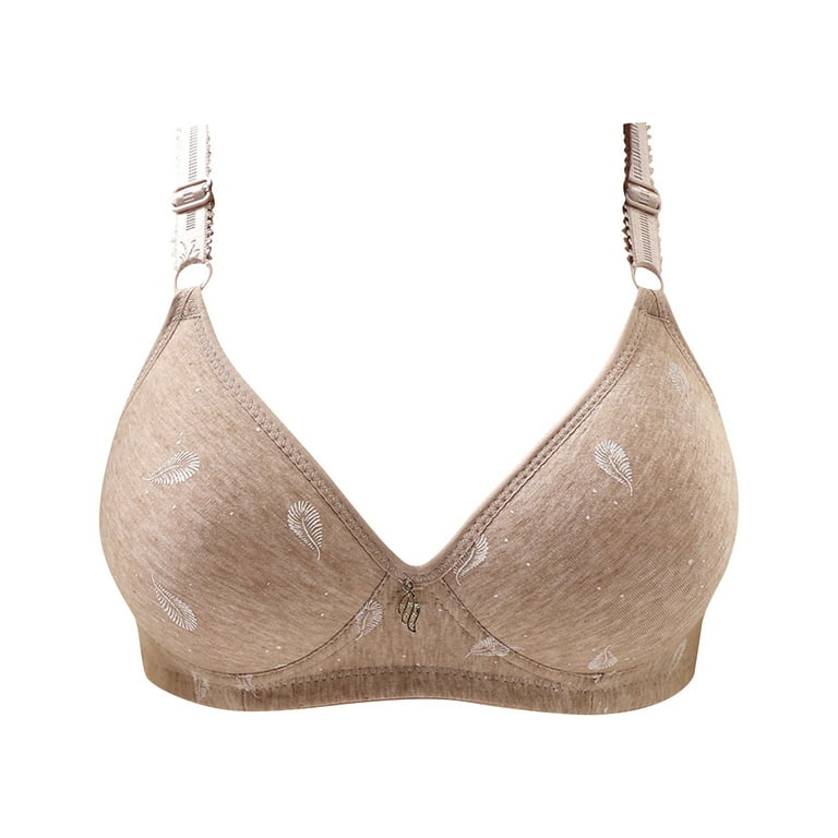 Qcmgmg Bras for Small Breasted Women Push Up Full Coverage Wire