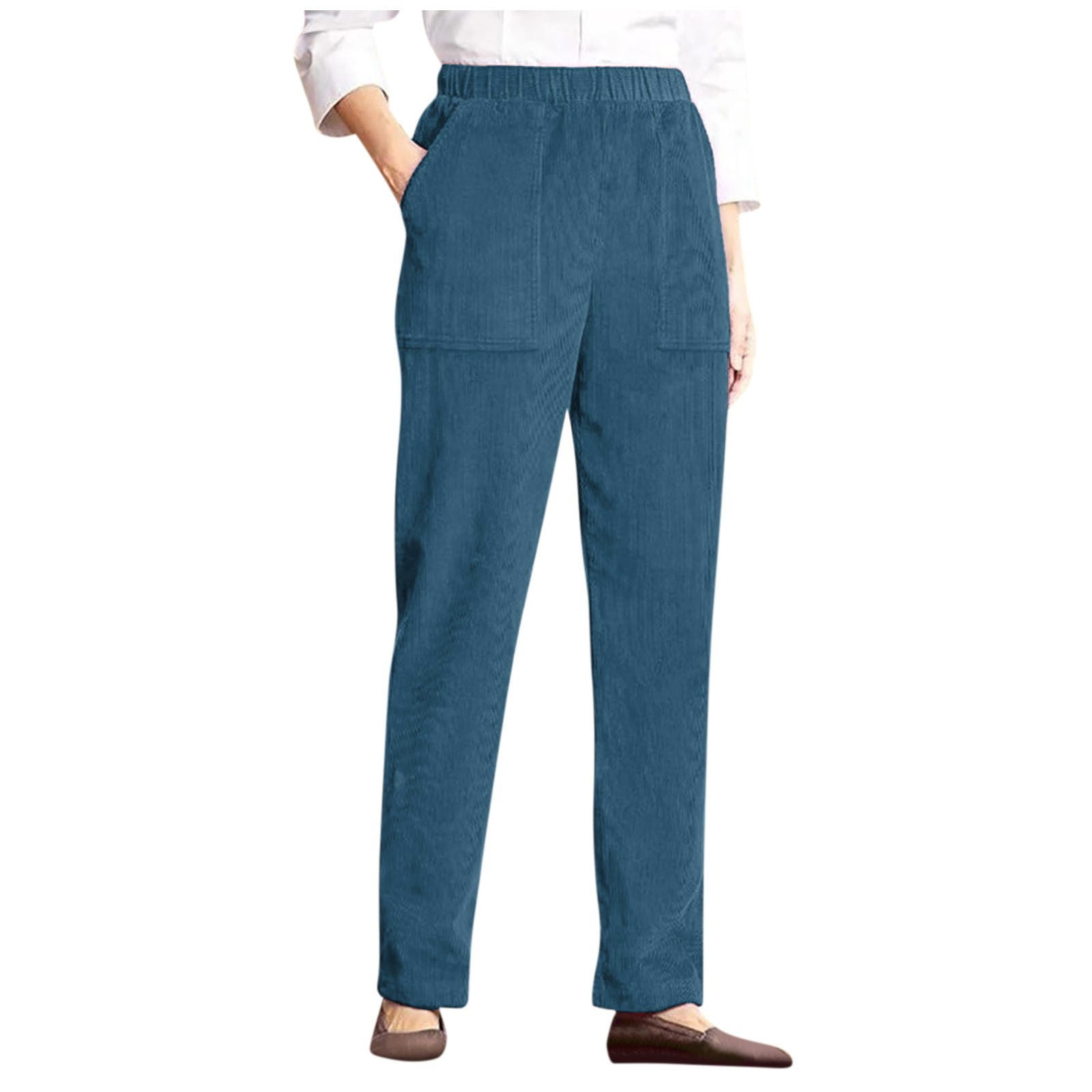 24/7 corduroy wide slacks – 19SO