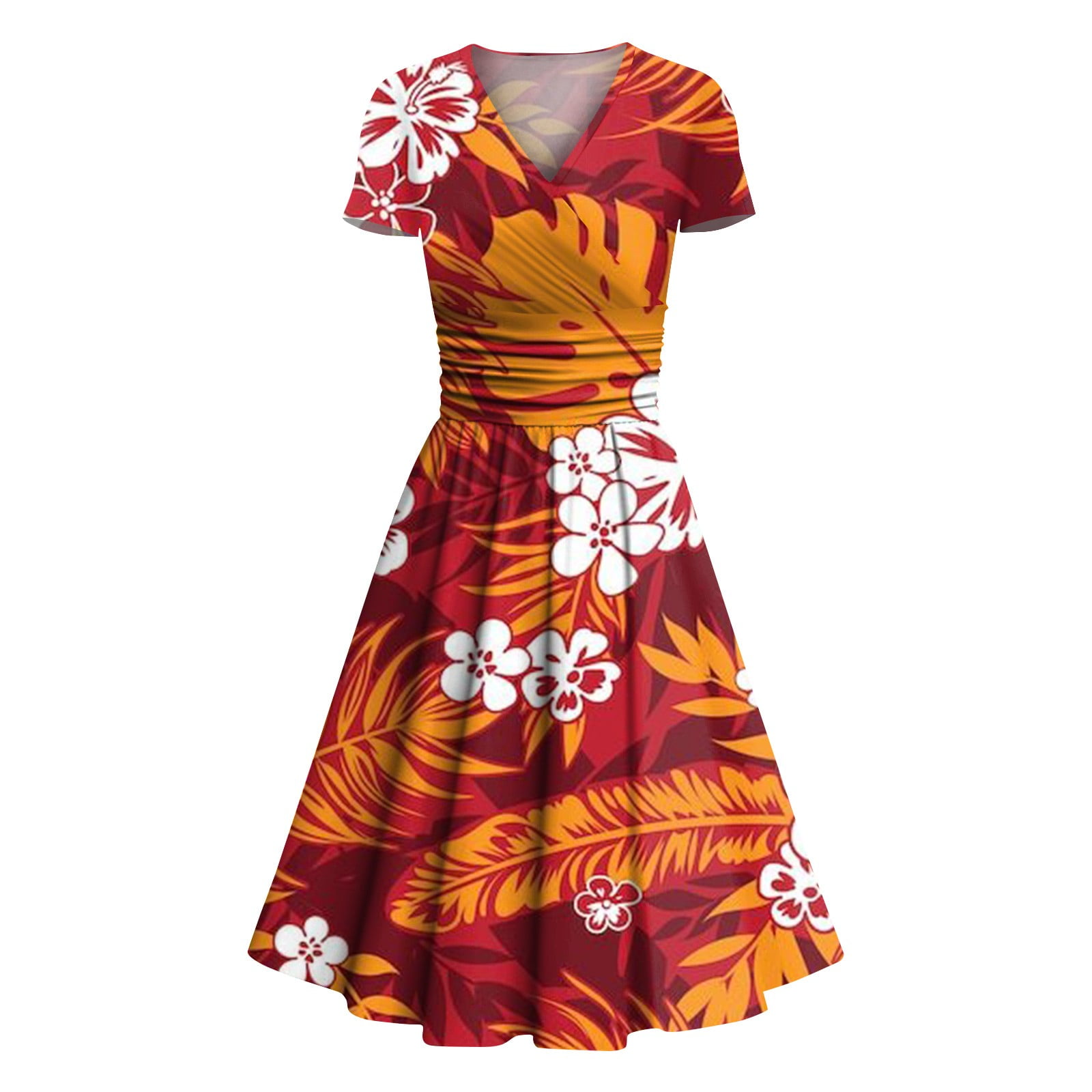 V Neck Best Amazon Sundresses V Neck Knot Print CUPSHE Summer