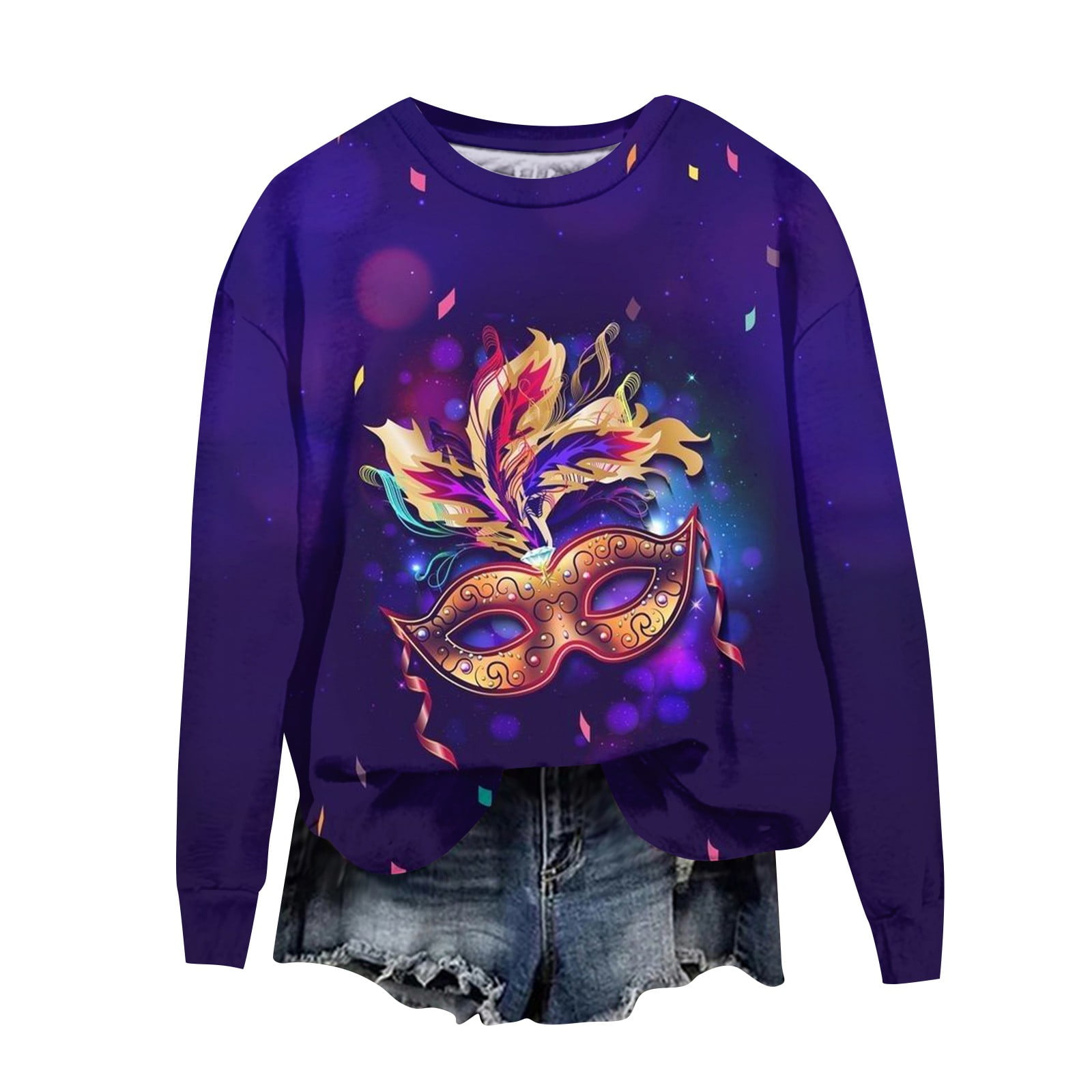 mardi gras sweater amazon