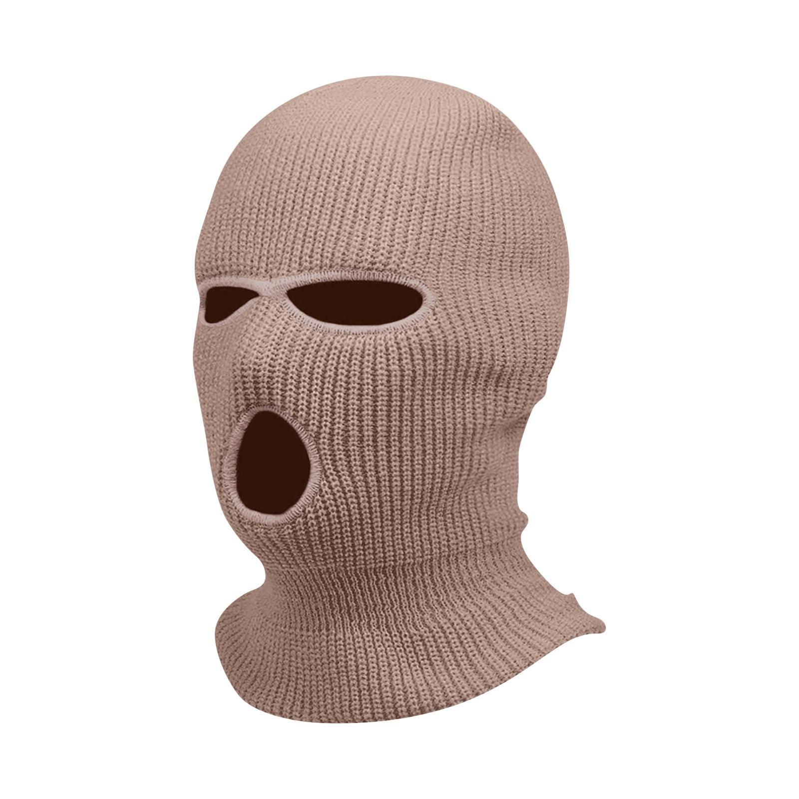 Mens Balaclava SAS Army Hat 3 Hole or Open Face Knitted Winter Hat