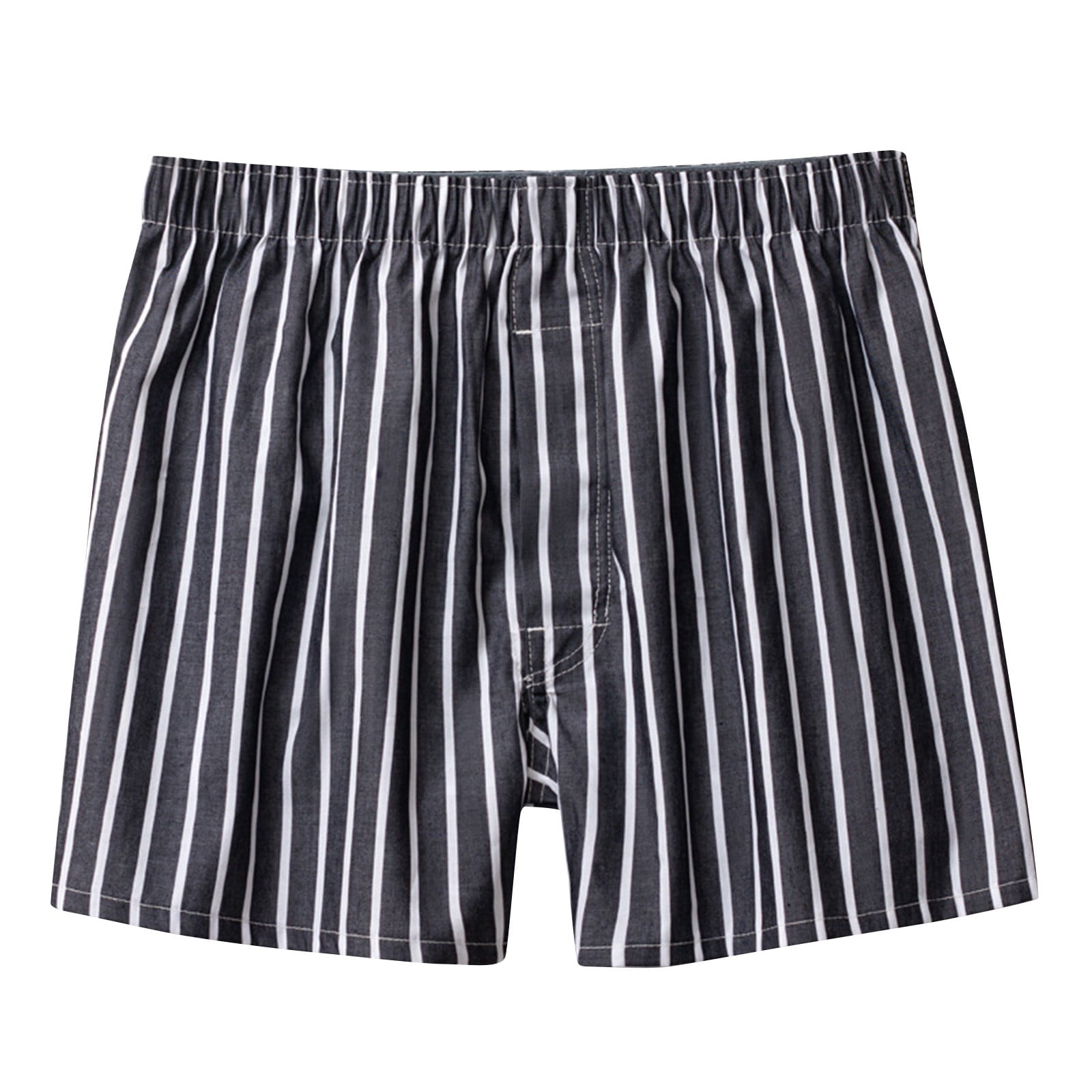 Qcmgmg Mens Boxer Briefs Pouch Trunks Soft Breathable Low Rise Stretch Plaid Underwear for Men