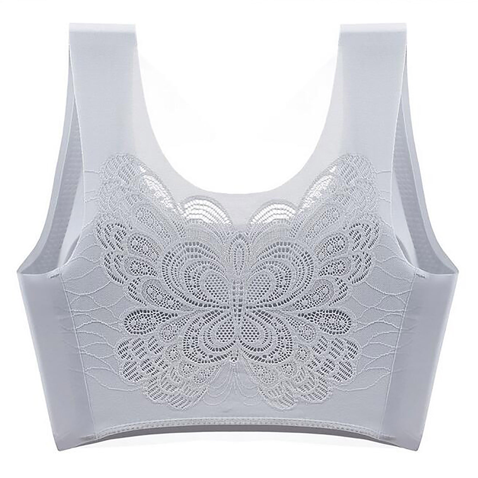 Buy GenericGirl White Top Nipple Pull Ups Sports Bra 42J Long Sleeve Crop  Womens Workout Gear Backless Bra Ff Cup Moulded Cup Bra Online at  desertcartINDIA