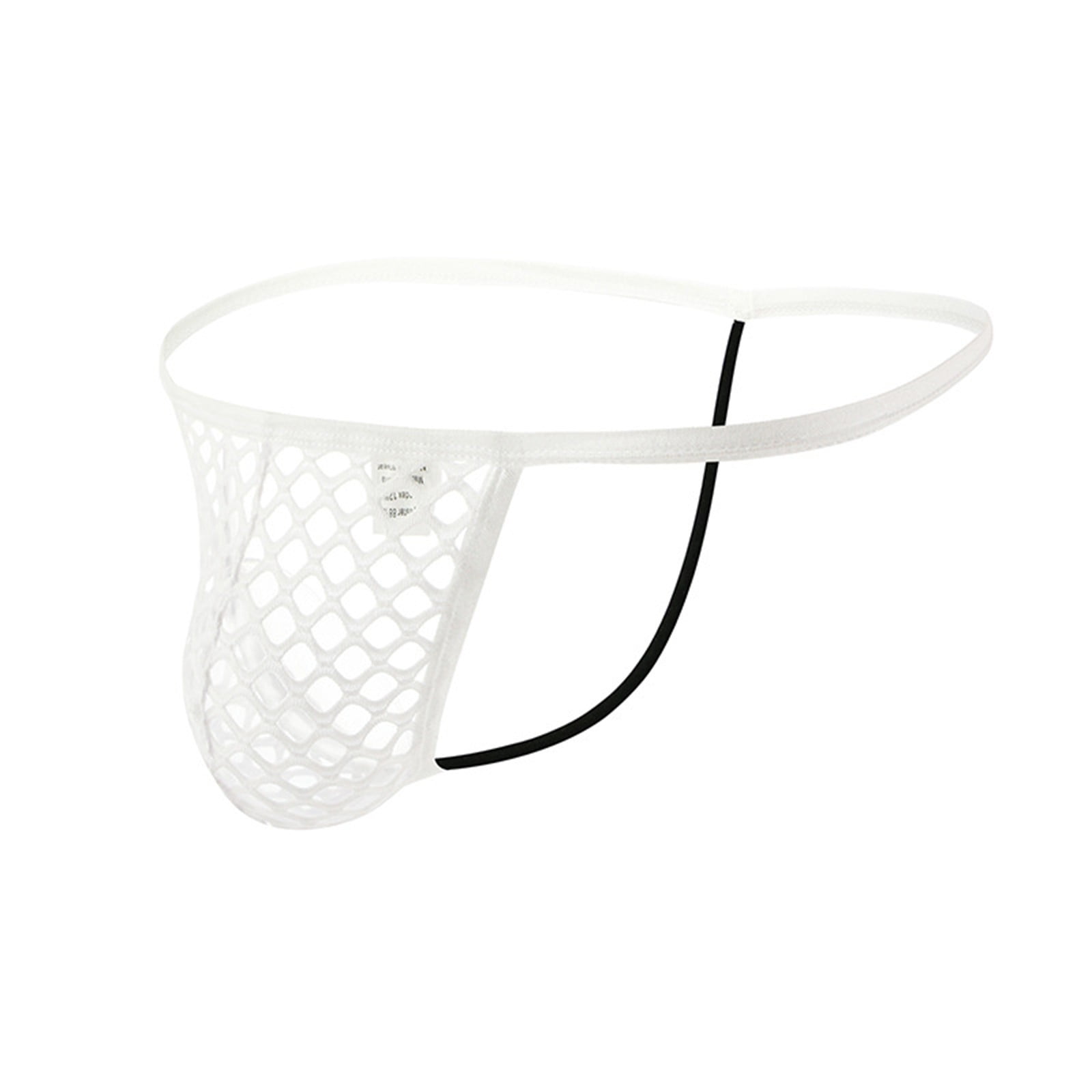 Qcmgmg Sexy Mens Underwear with Pouch Mesh Stretch Pouch G