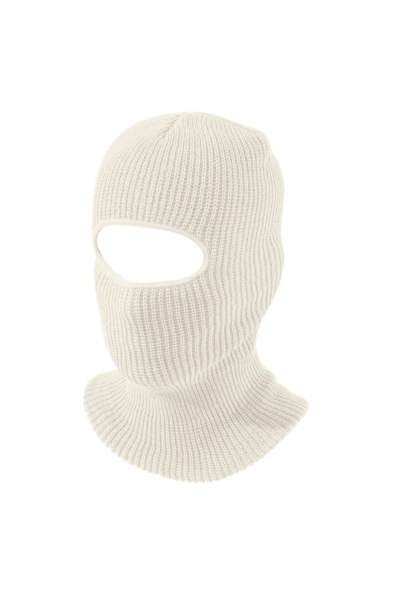 Thermal Balaclava Ski Mask for Men Women,Cold Weather Breathable Face Mask for Skiing,Snowboarding, Motorcycle White