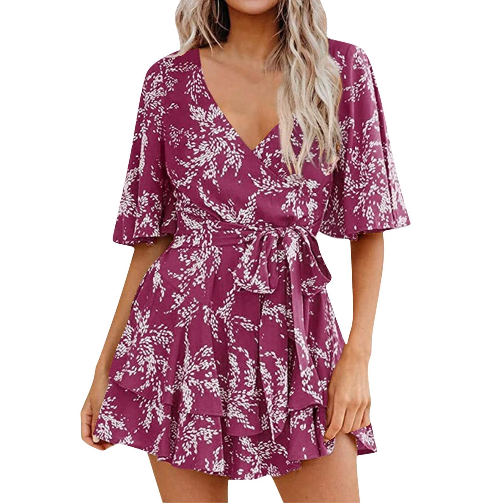 Sundazed in Provence Floral Print Square Neck Romper - FINAL SALE