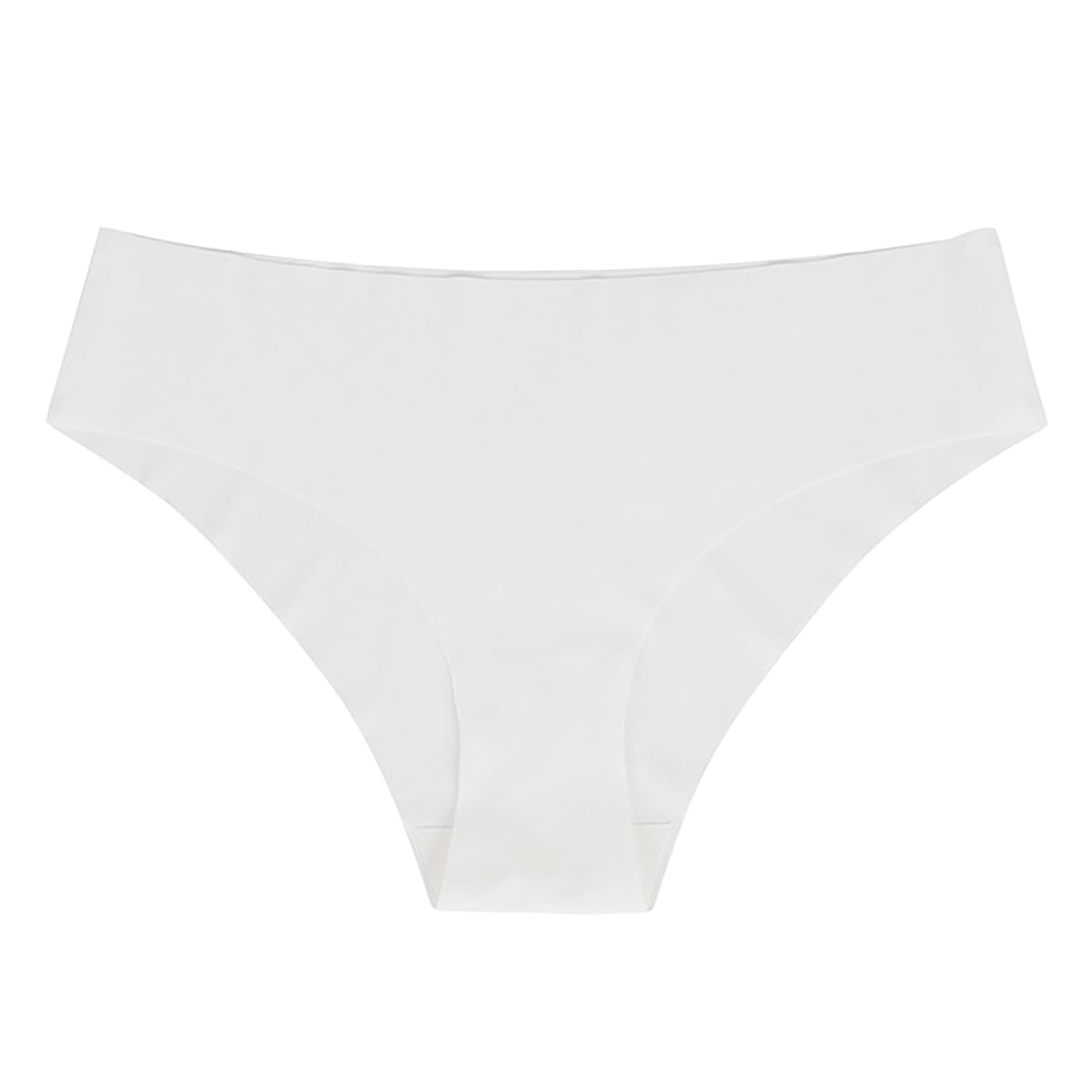 Qcmgmg Womens Underwear Bikini Cheeky Seamless Low Rise Panties for