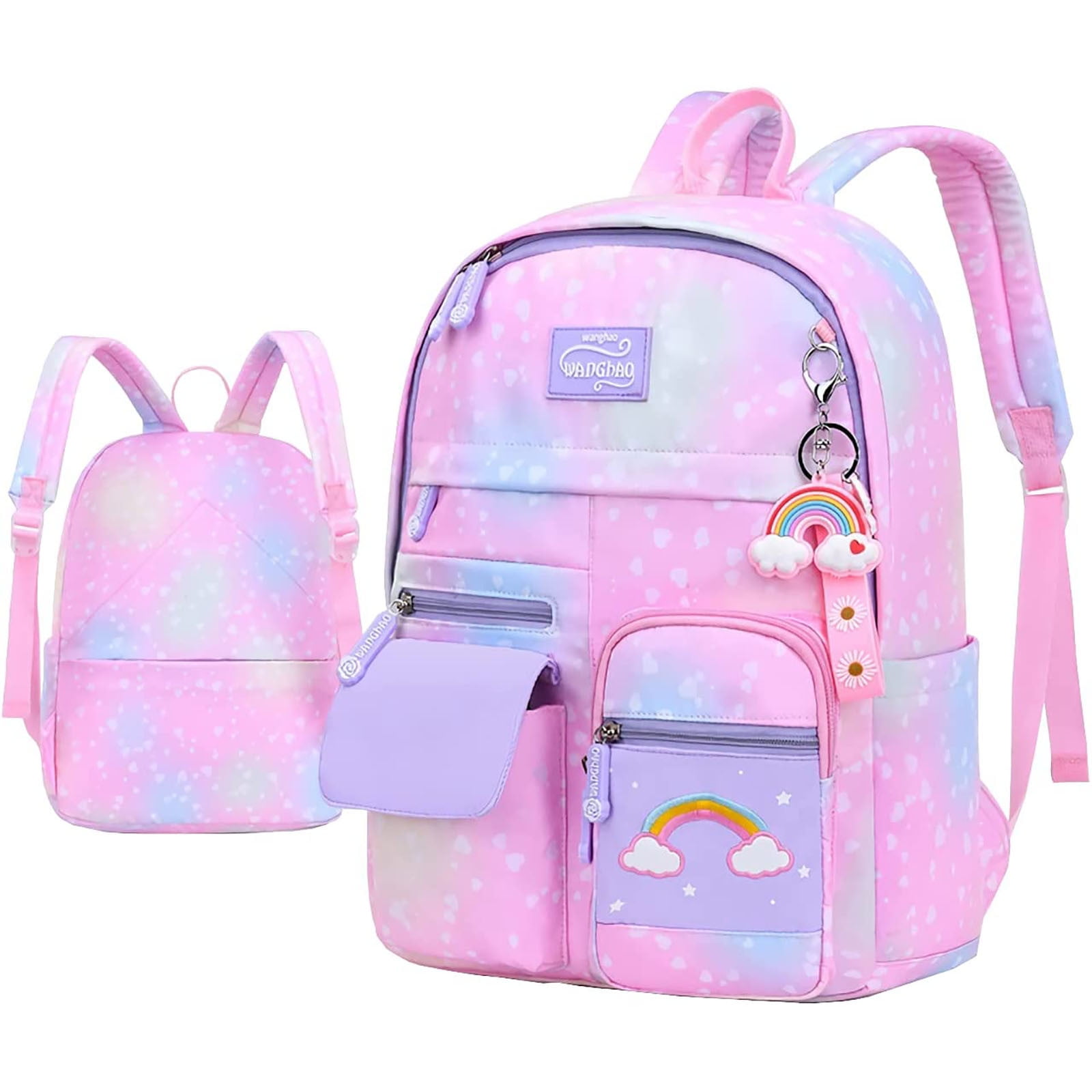 Qer Clothing Backpack for School Bookbag Water Resistence School