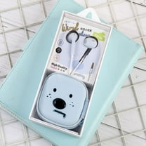 QearFun Cute Earbuds for Kids in-Ear Headphones,Kid Cable Wired Earbud,Earphone with Microphone and Lovely Earphones Storage Case,Ideal Gifts for School Girls and Boys (Blue)