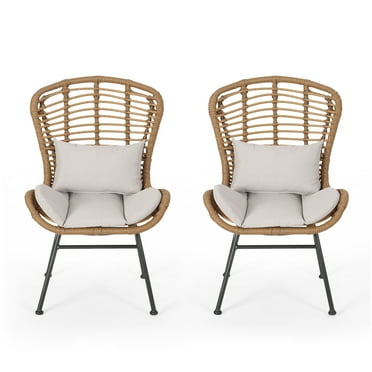 Qearl Outdoor Club Chairs (Set of 2)