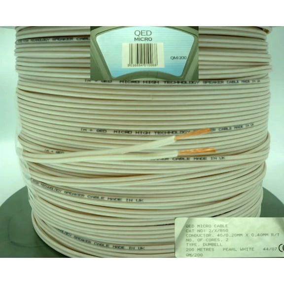 Qed Micro Speaker Cable Sold By The Meter Raw Cable Diy