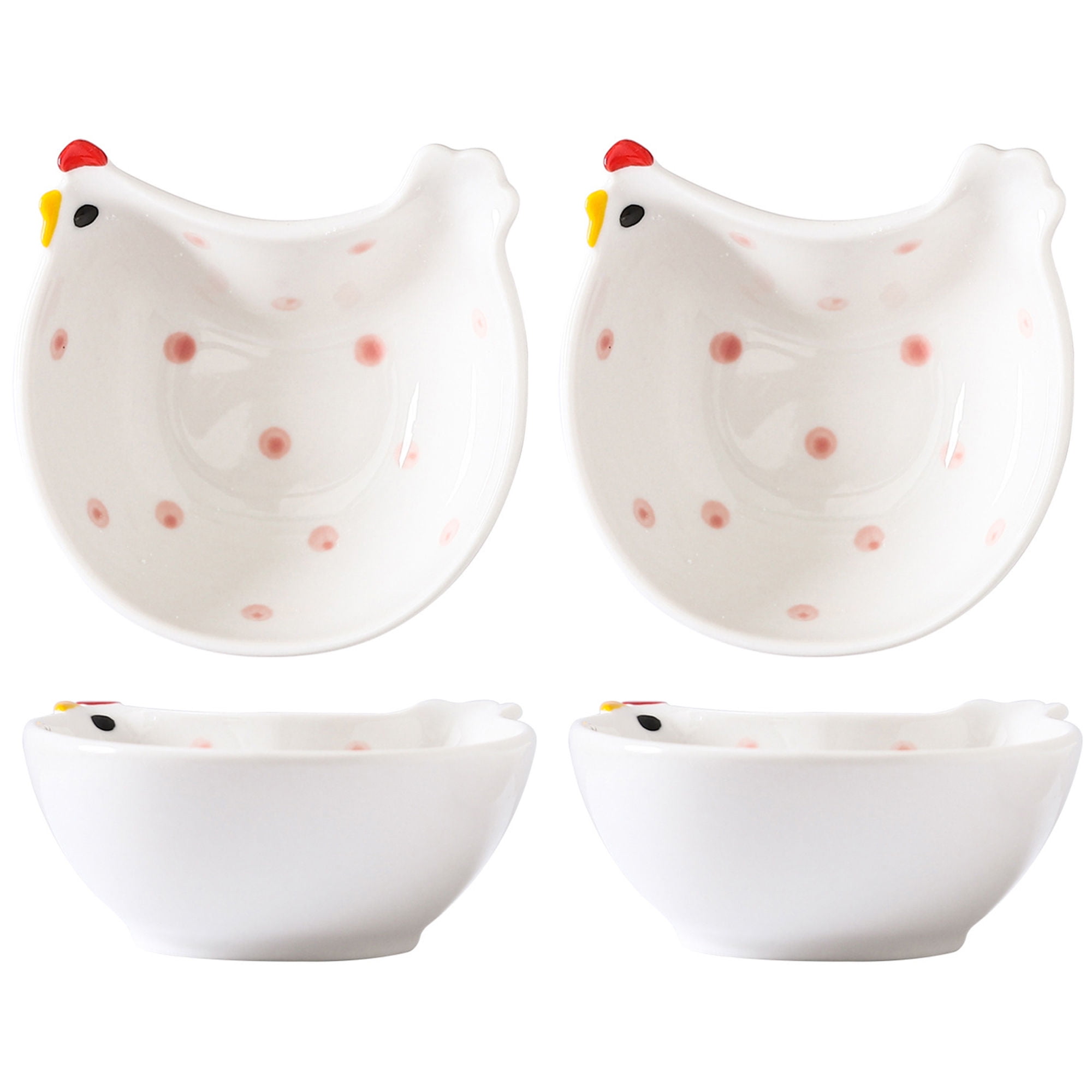 Ramekins Oven Safe Bungalow Rose Ceramic Pinch Bowls Set Of