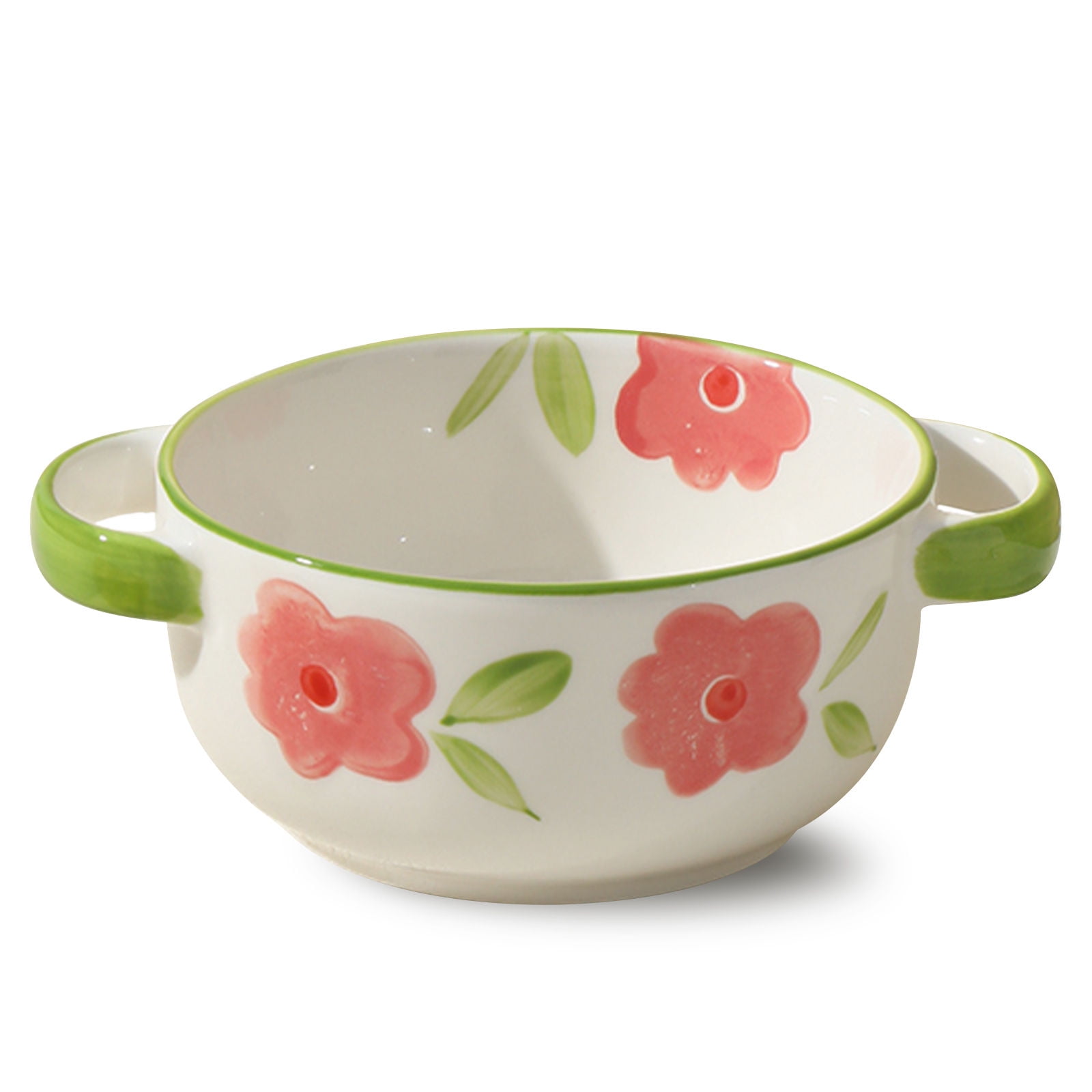 Qeeadeea Bouillon Cups, French Onion Soup Bowls With Handles, French