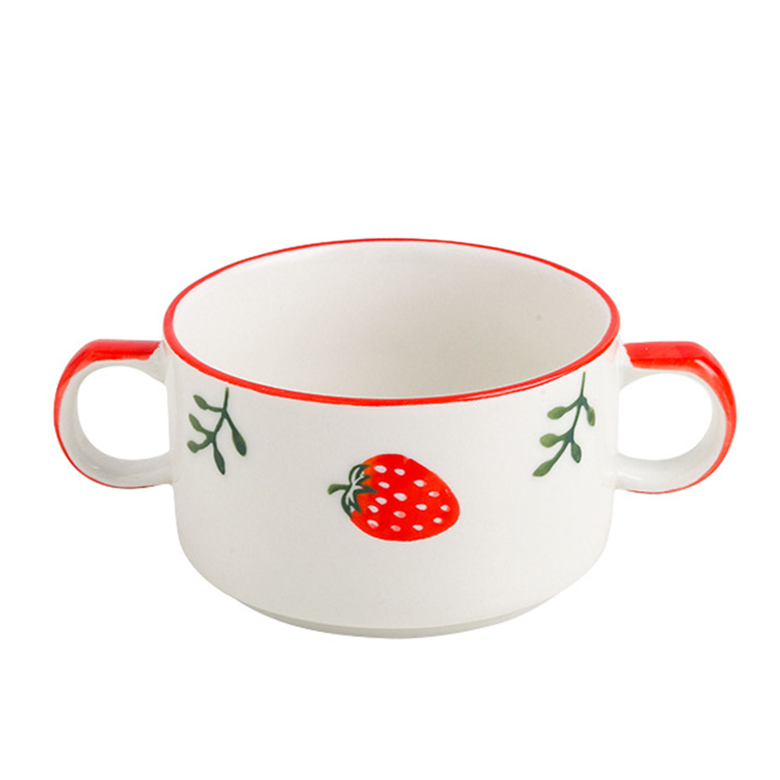 Qeeadeea Bouillon Cups, French Onion Soup Bowls With Handles, French