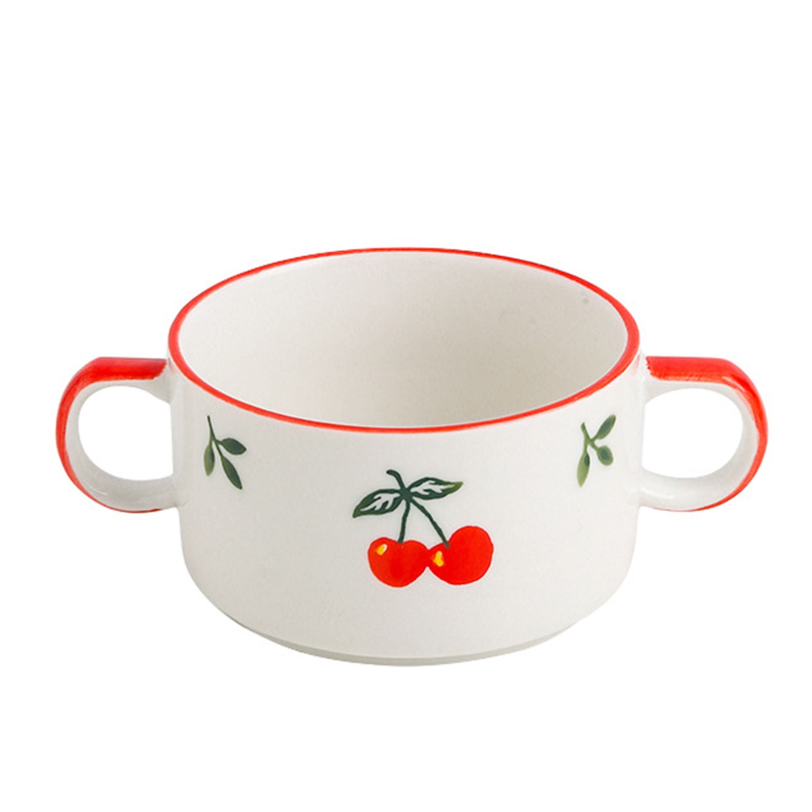 Qeeadeea Bouillon Cups, French Onion Soup Bowls With Handles, French