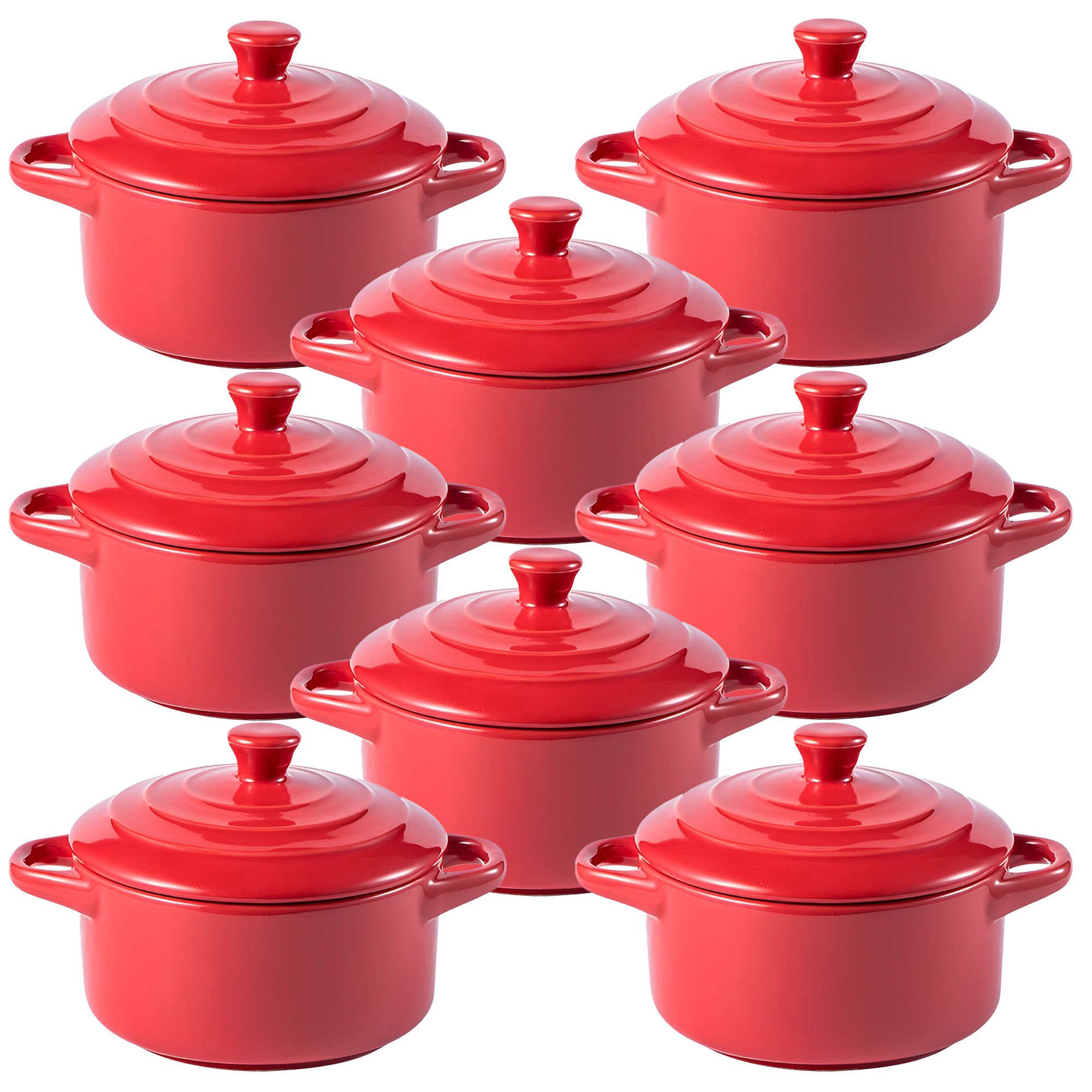 Qeeadeea Bouillon Cups, French Onion Soup Bowls With Handles, French