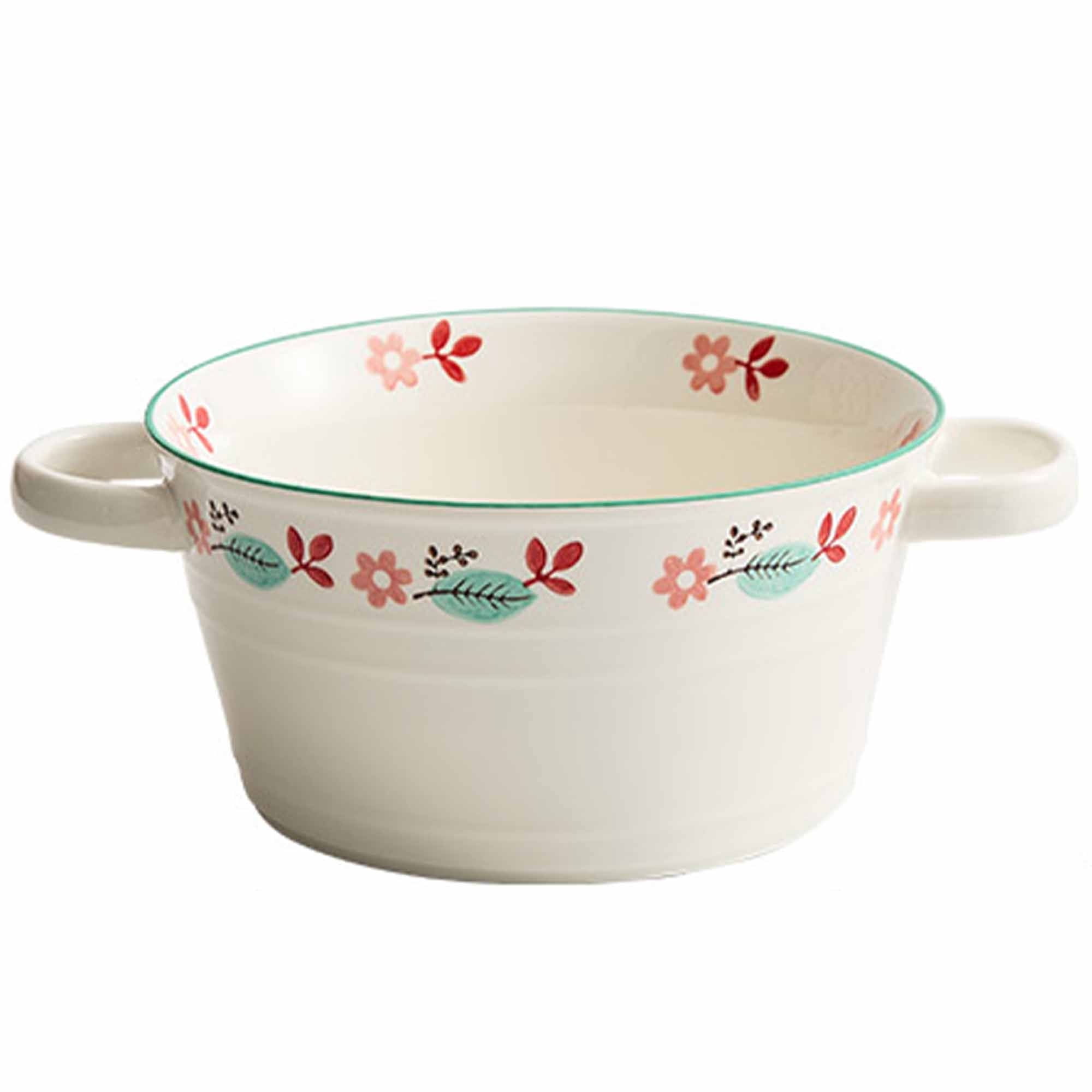 Japanese Ramen Bowl Set – 32oz Ceramic Bowl With Lid, Chopstick Holder, Microwave & Dishwasher Safe, 5-Piece