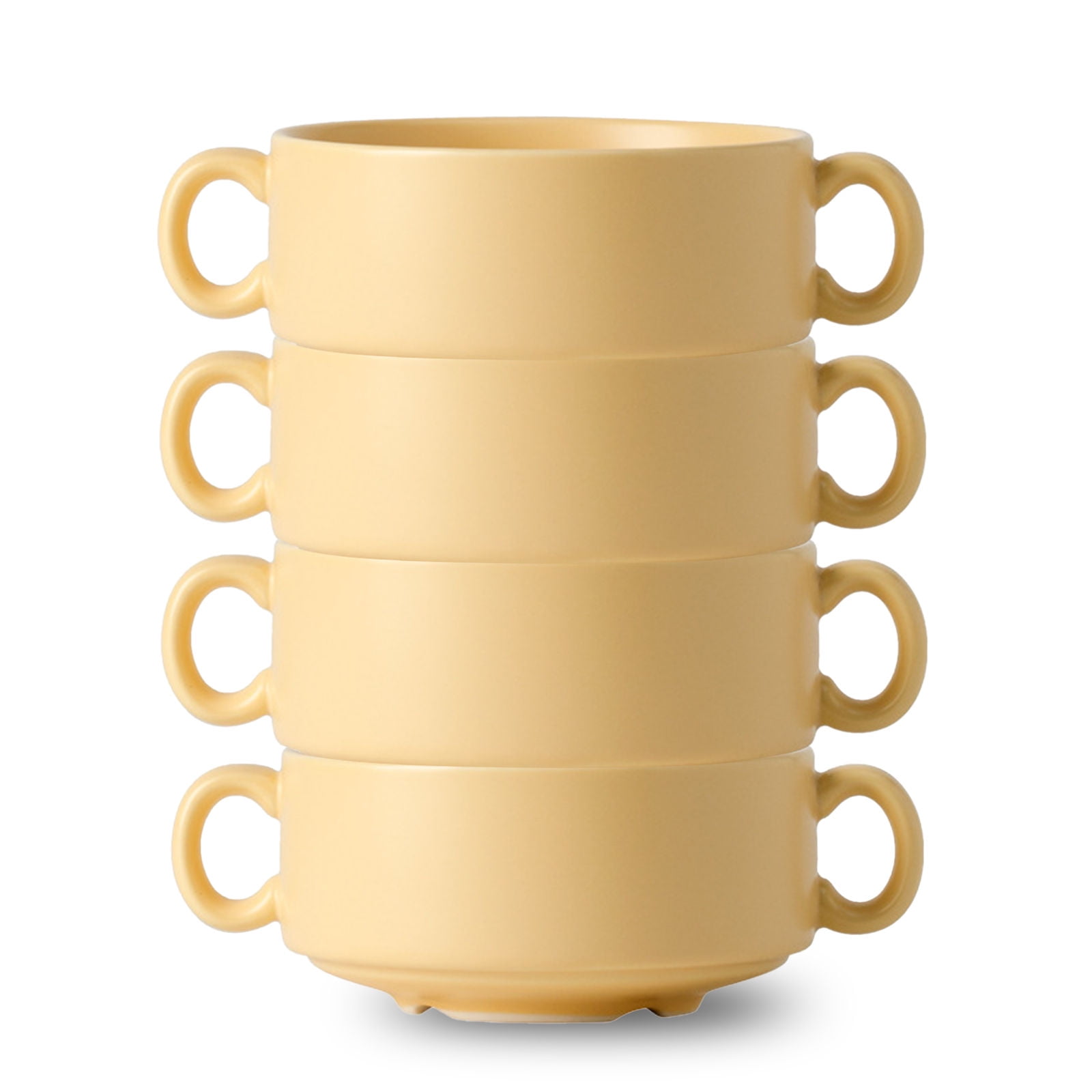 Qeeadeea Colorful Bouillon Cups, ColorfulFrench Onion Soup Bowls With