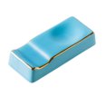 thumbnail image 1 of Qeeadeea/Colorful Ceramic Chopstick Holders, Vegetables Shape Chopstick Rests, Dinner Chopstick Stand For Home Decoration, Restaurant, Table Decoration-blue-7.5x3x1.5cm, 1 of 7