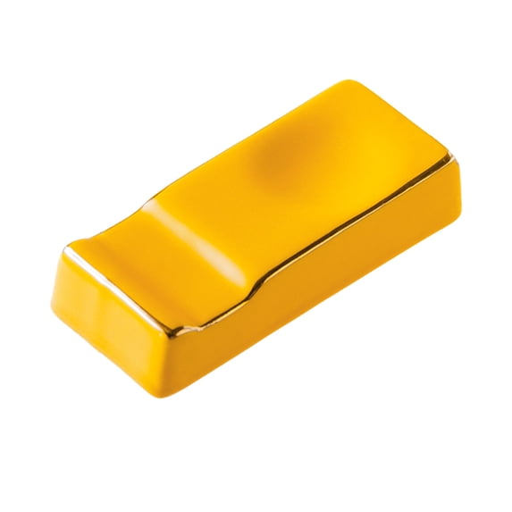 Qeeadeea/Colorful Ceramic Chopstick Holders, Vegetables Shape Chopstick Rests, Dinner Chopstick Stand For Home Decoration, Restaurant, Table Decoration-yellow-7.5x3x1.5cm