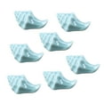 thumbnail image 1 of Qeeadeea/Colourful Small Conch Chopstick Holders, Porcelain Chopstick Rests, Chopsticks Stand For Forks Spoons Knives Dinner-blue-set of 7, 1 of 9