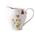 thumbnail image 1 of Qeeadeea Handmade Milk Jug, Ceramic Creamer Jug For Coffee Milk, Coffee Serving Set, Cream Pitcher-White-milk jug, 1 of 8