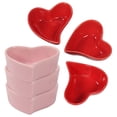 thumbnail image 1 of Qeeadeea Heart Shaped Ramekins 4 Oz Oven Safe, Creme Brulee Ramekins, Souffle Cups, Souffle Dishes For Oven-Multi-Set of 6, 1 of 6