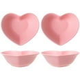 thumbnail image 1 of Qeeadeea Heart Shaped Ramekins 8 Oz Oven Safe, Creme Brulee Ramekins, Souffle Cups, Souffle Dishes For Oven-pink-Set of 4, 1 of 7