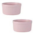 thumbnail image 1 of Qeeadeea Ramekins 8 Oz Oven Safe, Creme Brulee Ramekins, Souffle Cups, Souffle Dishes For Oven-pink-Set of 2, 1 of 6