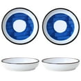 thumbnail image 1 of Qeeadeea Soy Sauce Dish Set, Small Bowls For Side Dishes, Small Condiment Bowls, Dipping Bowls, Floral Pattern Dip Bowls For Dessert, Snack-J-Set of 4, 1 of 6