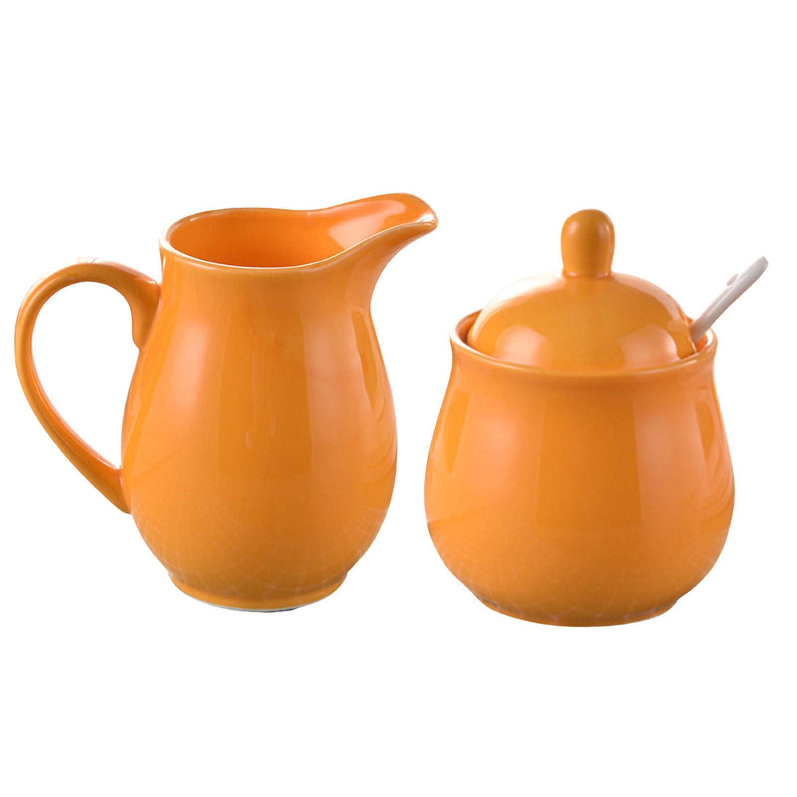 Qeeadeea Sugar And Milk Jugs With Lids, Creamer And Sugar Set,milk Jug